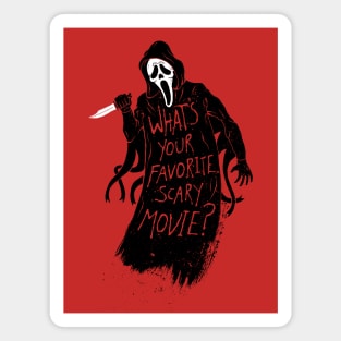 Horror Movie: Quiz Time Magnet